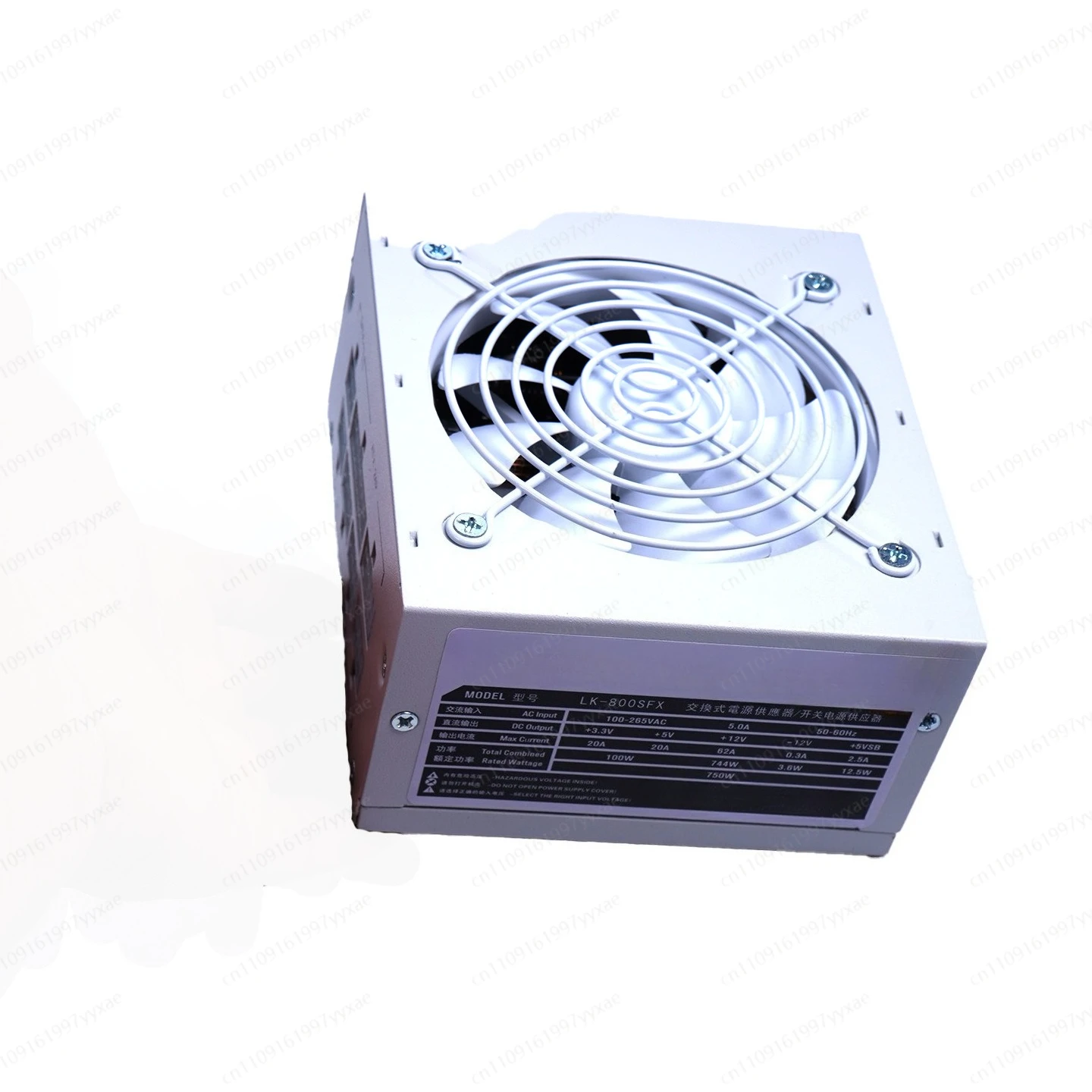 New White Full Modular SFX Power Supply 800W Quiet ITX PSU For Mini Desktop Computer Case750 wheat gram