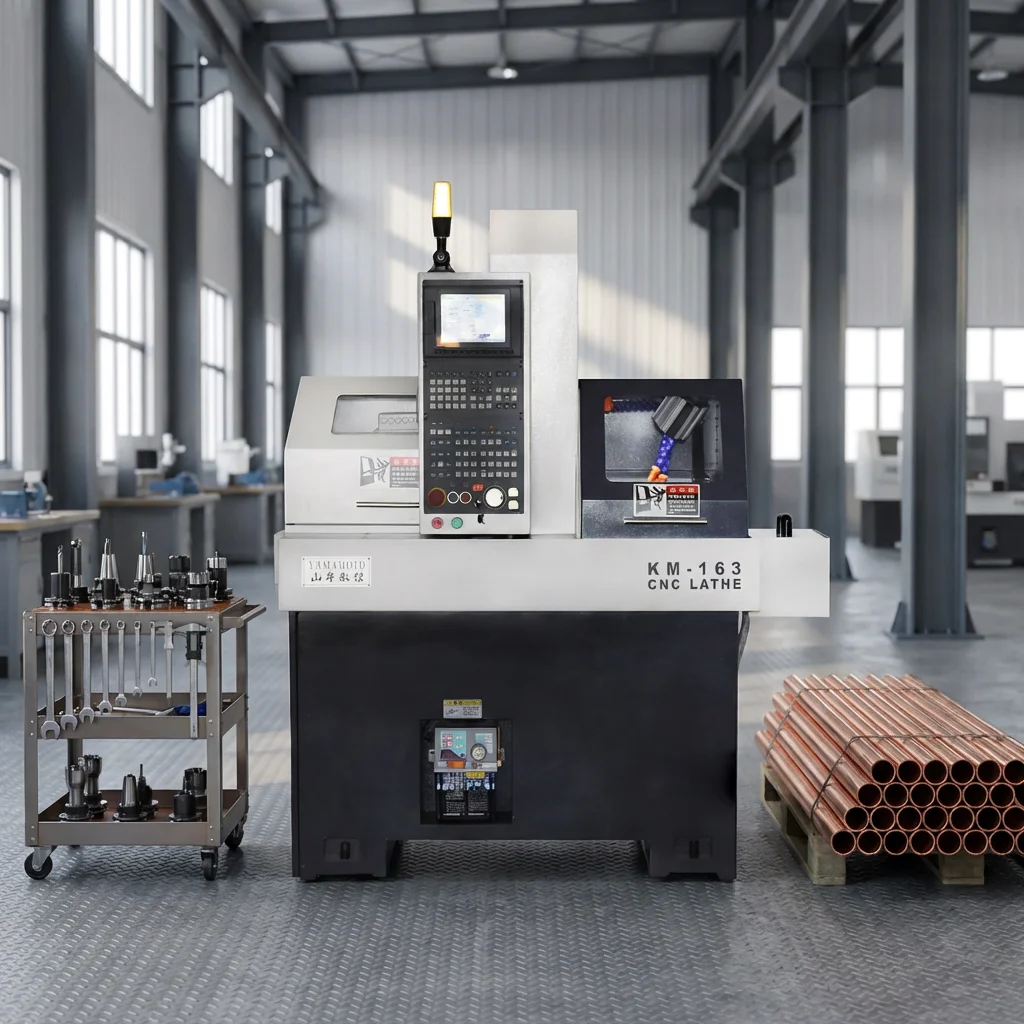 High-functioning 3 Axis Single Spindle Heavy  CNC Turning Center  Control High-Accuracy Automatic Multifunctional