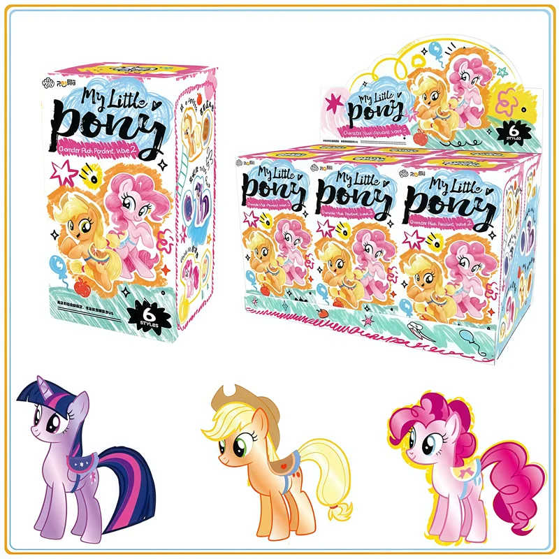 

In Stock Original Genuine My Little Pony Volume 2 Series Blind Box Anime Character Doll Collection Fashion Surprise Toys Gifts