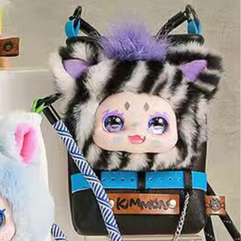 New genuine KIMMON shoulder bag blind box figurine trendy toy doll plush bag girl gift phone bag headphone bag kawaii Mysterybox