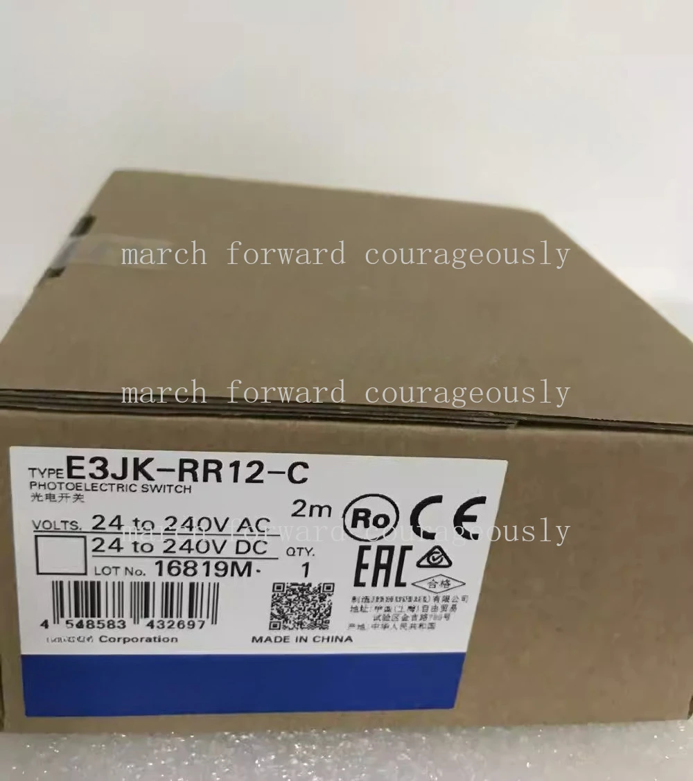for Omron original genuine E3JK-RR12-C return reflection type photoelectric switch