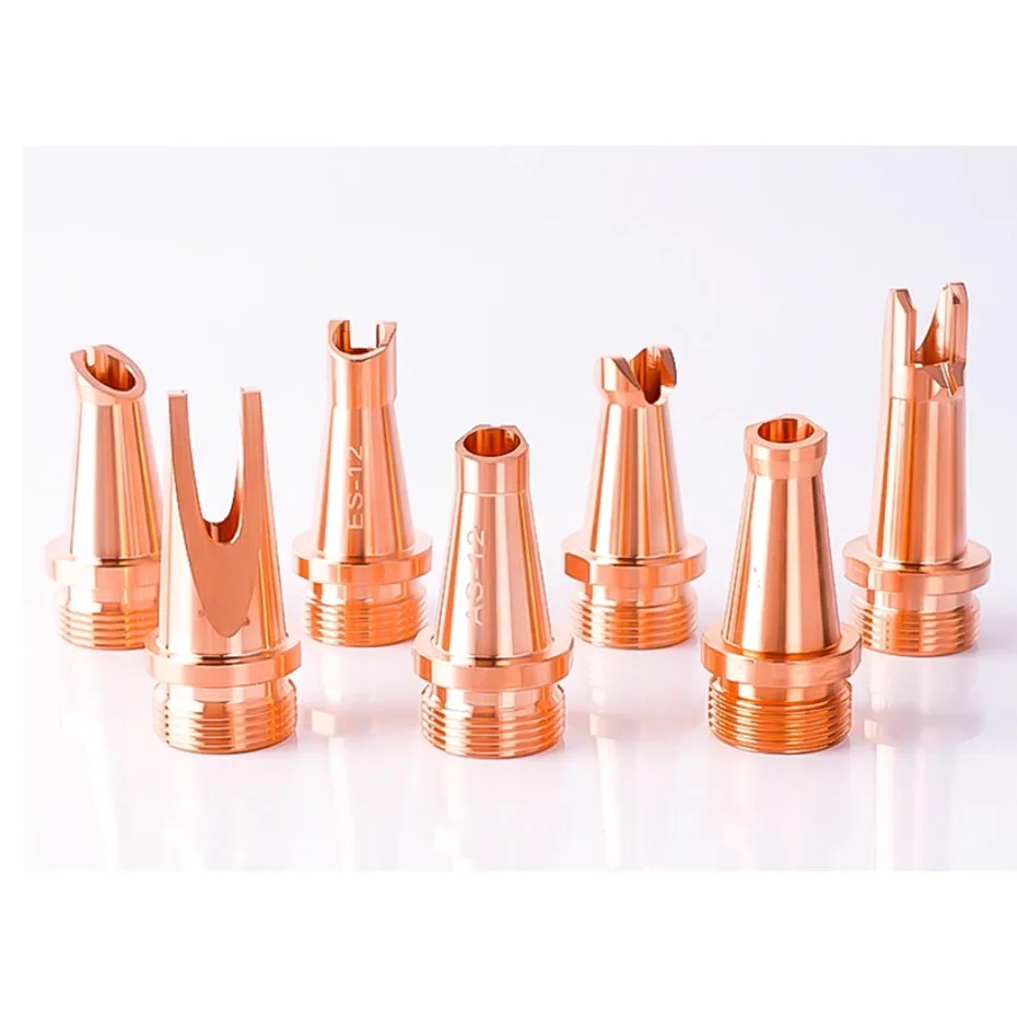 Laser welding copper nozzle M16 handheld welding nozzle AS12 welding machine wire feeding super strong Weiye anti splash