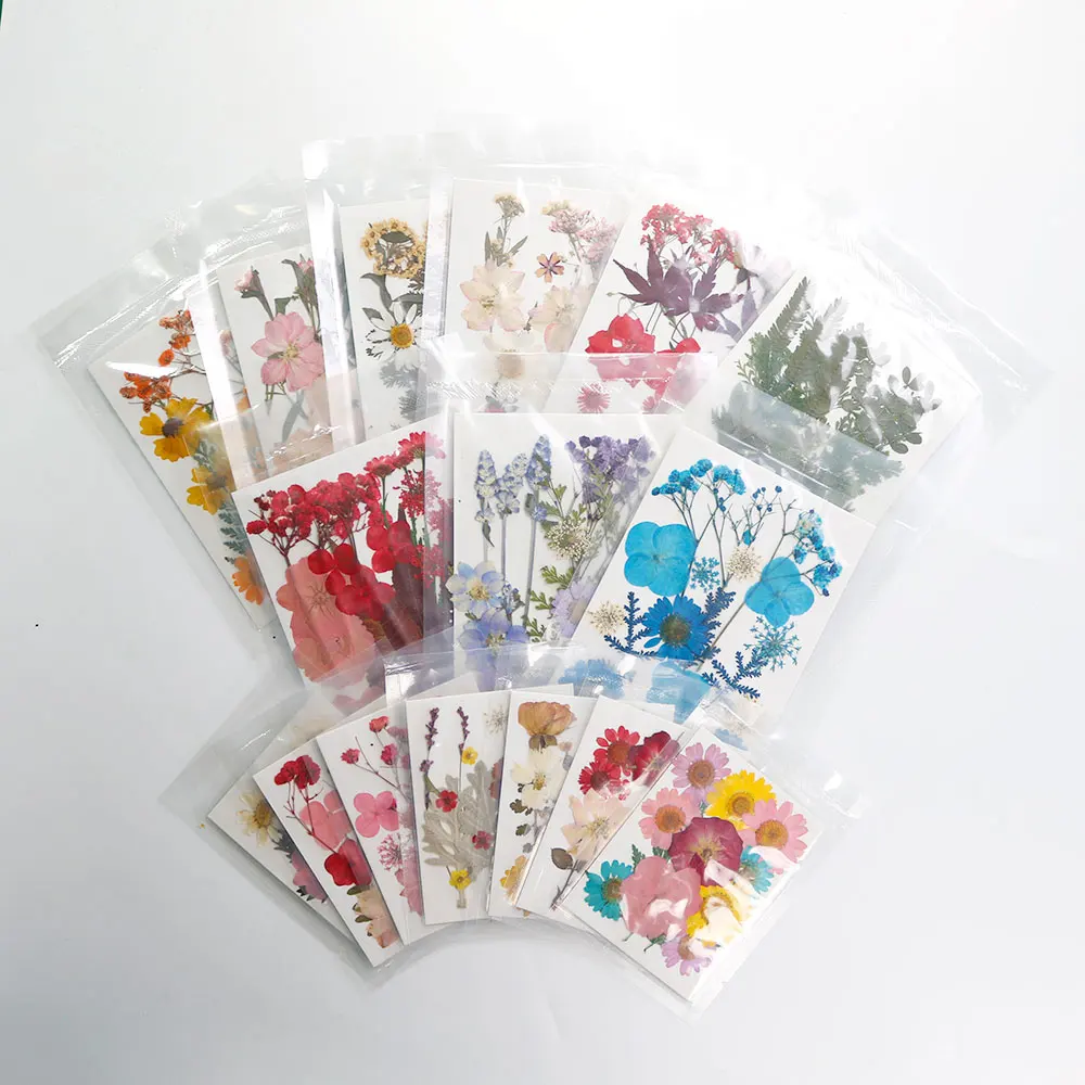 For fun 1 Pack DIY Dried Flowers Resin Mold Fillings UV Expoxy Flower for Nail Art Pressed Flowers Home Decor Handicraft
