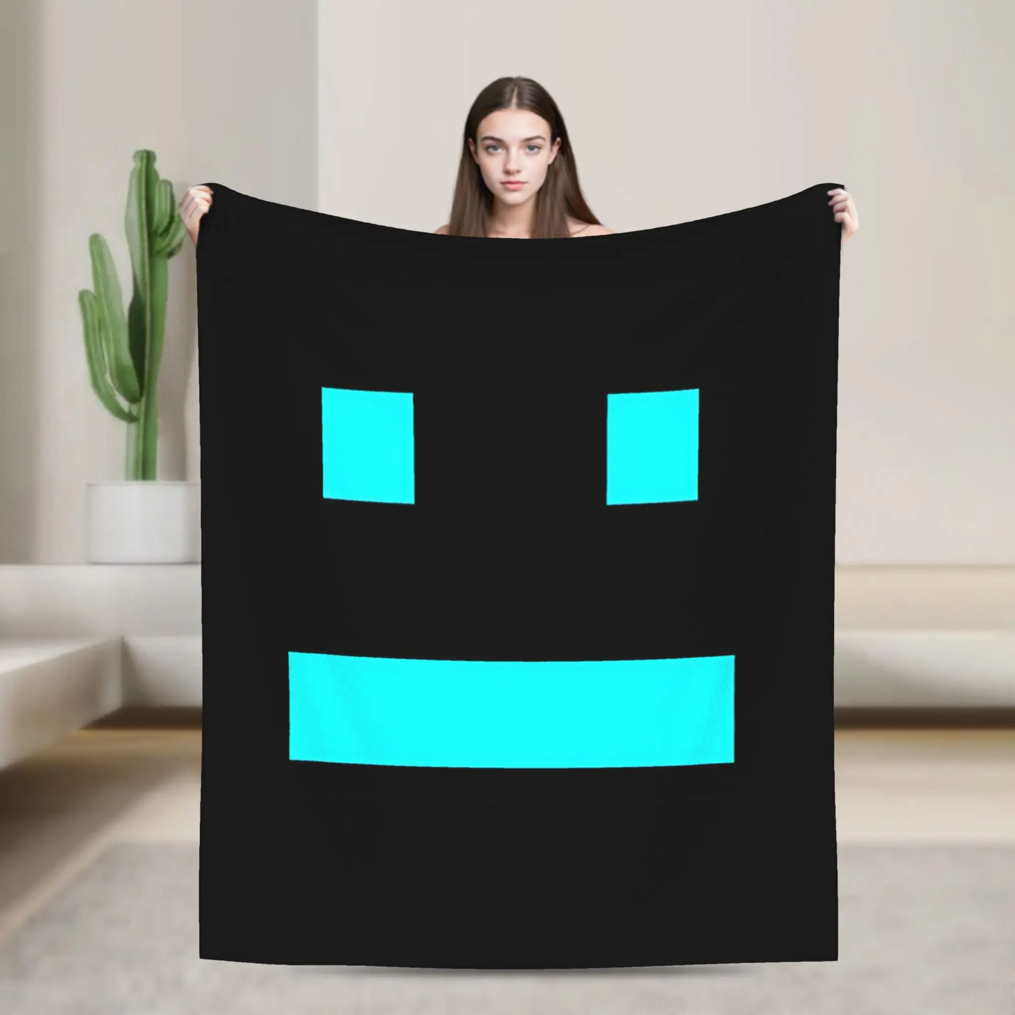 G-Geometry Gaming Dashed Blankets Quality Warm  Throw Blanket Winter Child Couch Bed Funny Bedspread