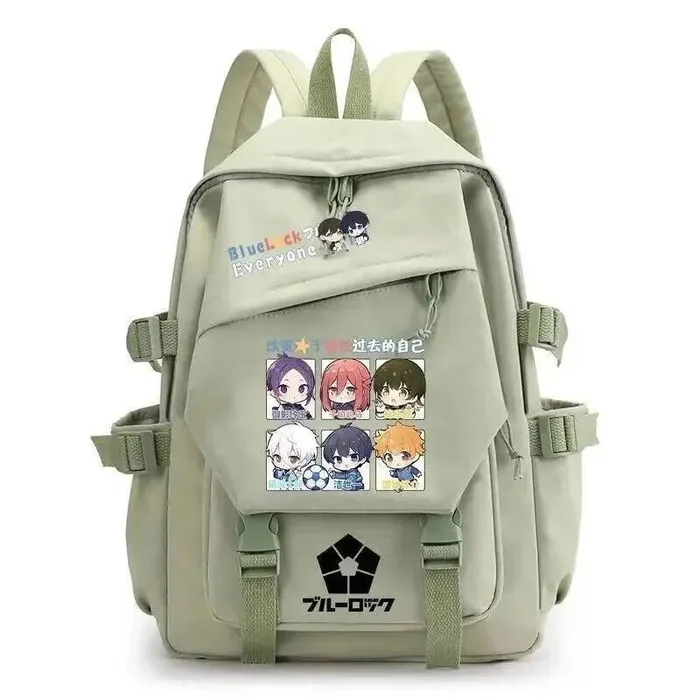 

Черный, зеленый, розовый, белый, синий замок, школьные сумки для подростков, рюкзаки Mochilas большой емкости для аниме-игр