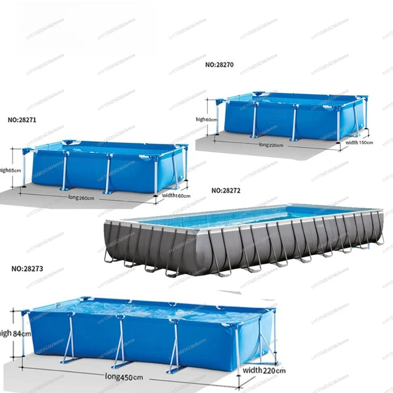 Thickened large bracket playground pool Adult children's swimming pool Tube rack Family playground pool