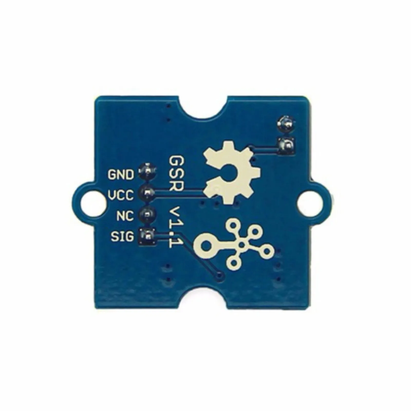 Galvanic Skin Response Sensor GSR Kit 2pcs Fingertip Conductivity Module for Health Monitoring and Biofeedback Applications