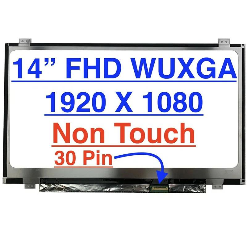 

14 inch 30pins FHD LED display IPS Matrix For dell vostro 14-5480 5471 3480 3490 Laptop LCD Screen Panel