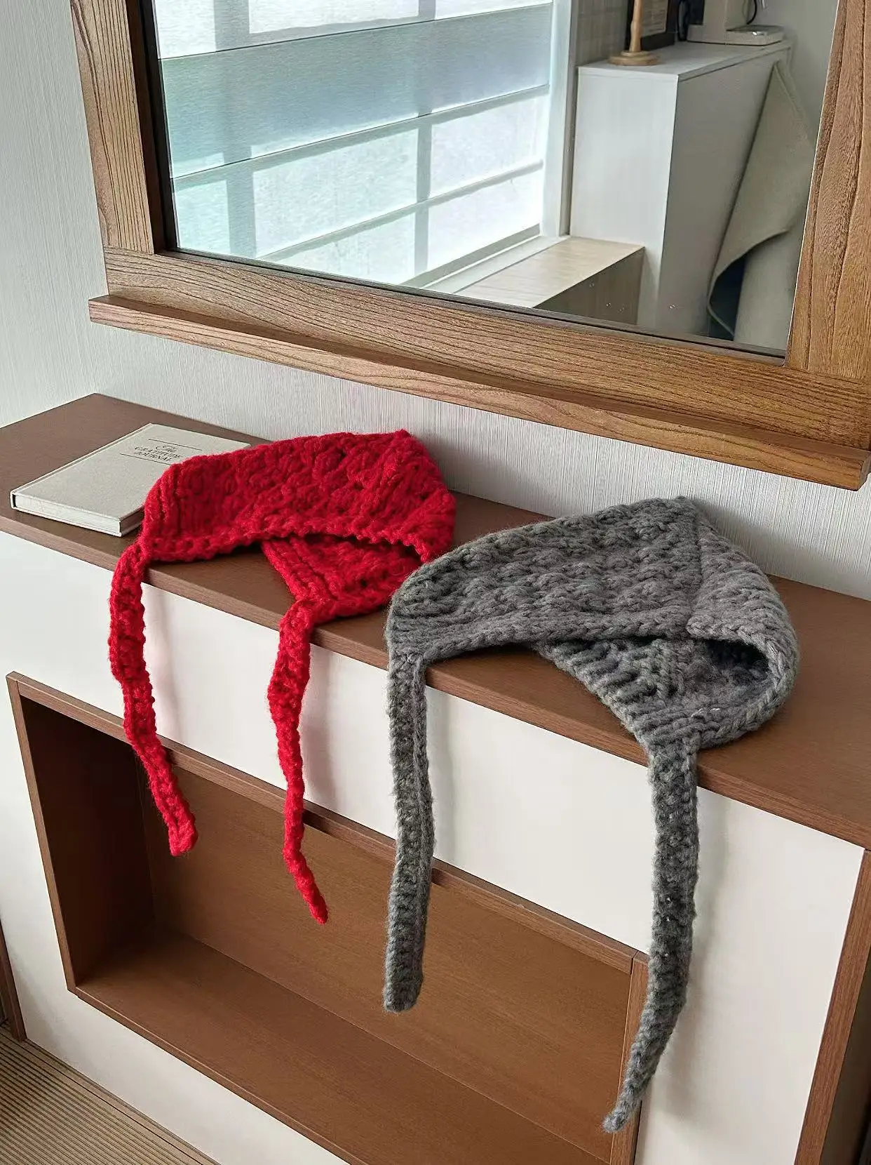 Gestrickte Gehörschutzhüte für Damen und Herren, warme Wintermütze, Unisex, Sturmhaube, Outdoor, kältebeständig, Ohrkappe, Damen, Skullies-Hüte – Detail 5