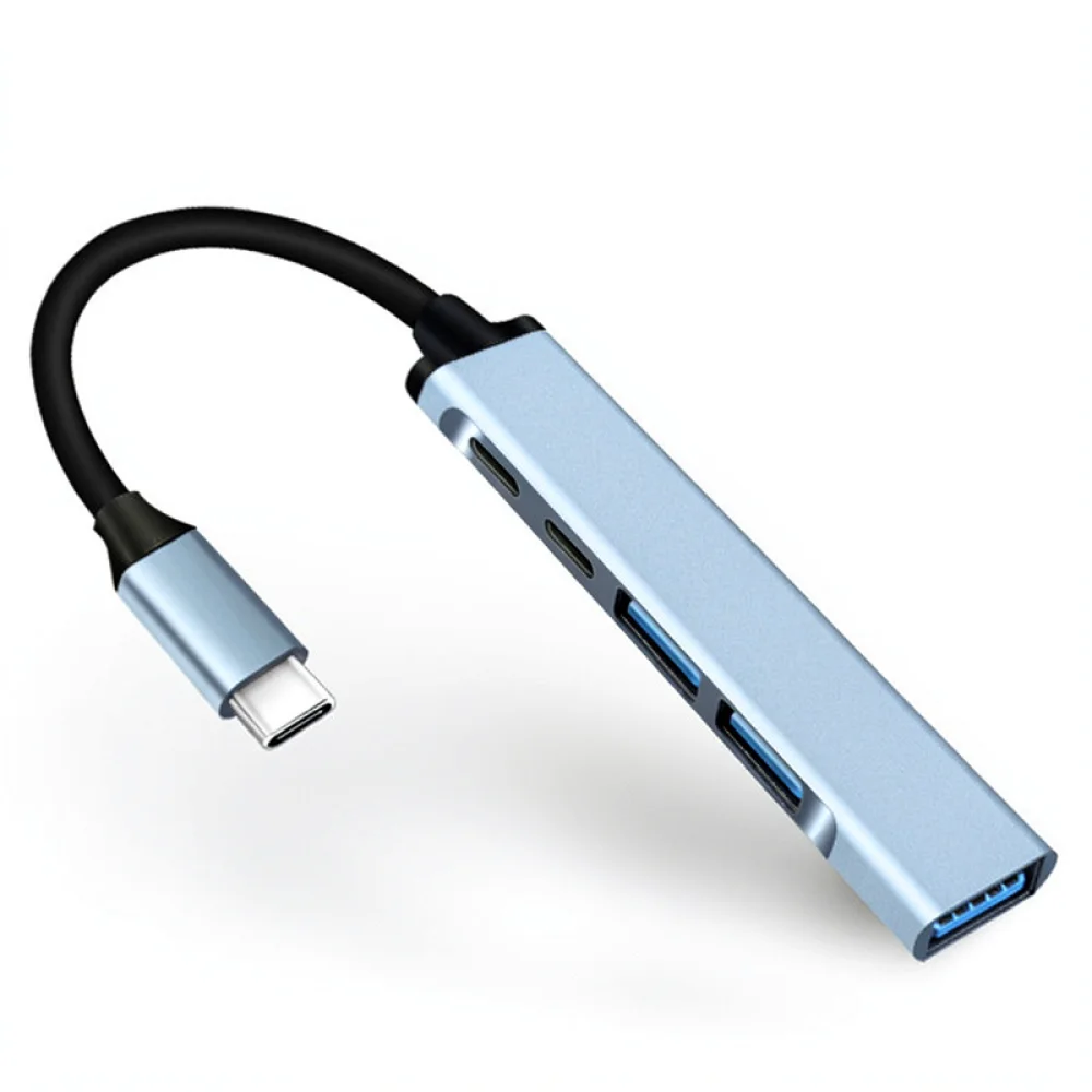 USB C Docking Station 5 In 1 Type C Hub Multiport Adapter PD Charging Port High Speed Data Transfer For Laptop Notebook Devices