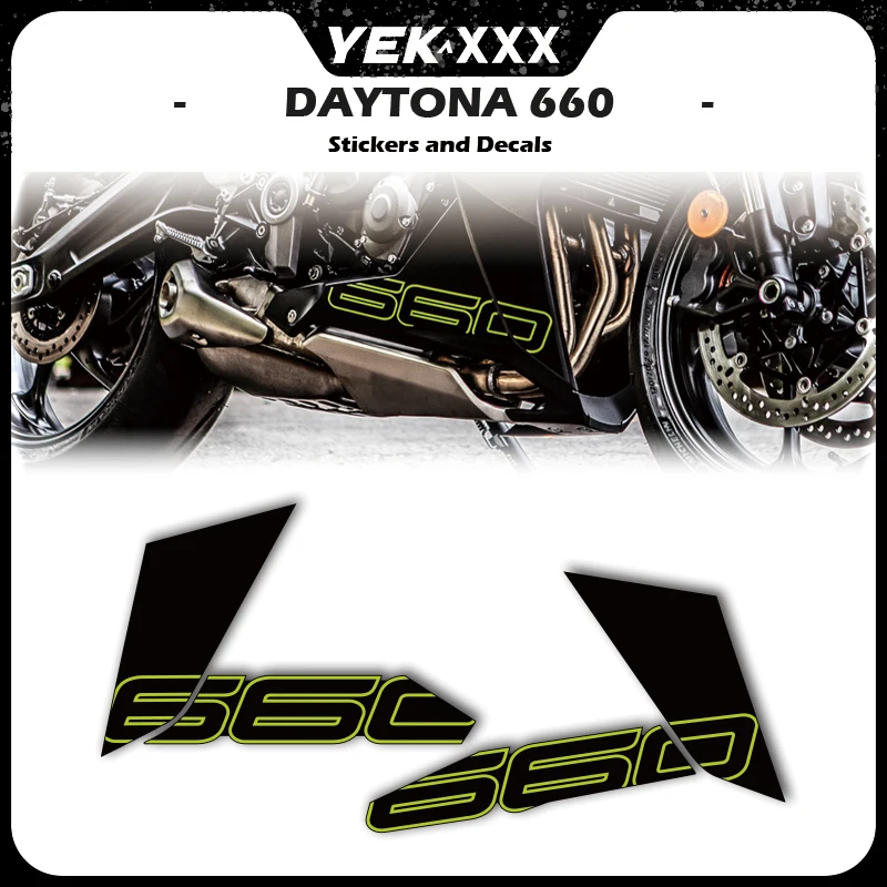 OEM Replica 660 Lower Fairing Motorcycle Sticker Decal 2024New For DAYTONA 660 Fairing Shell Sticker Decal Custom Color