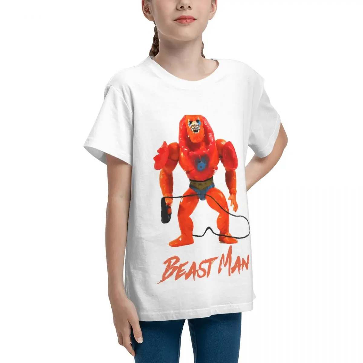 Adolescents Beast Man For Sale Basic Short Sleeve T-Shirt Funny Sarcastic Round neck Top tee Graphic Vintage Vintage