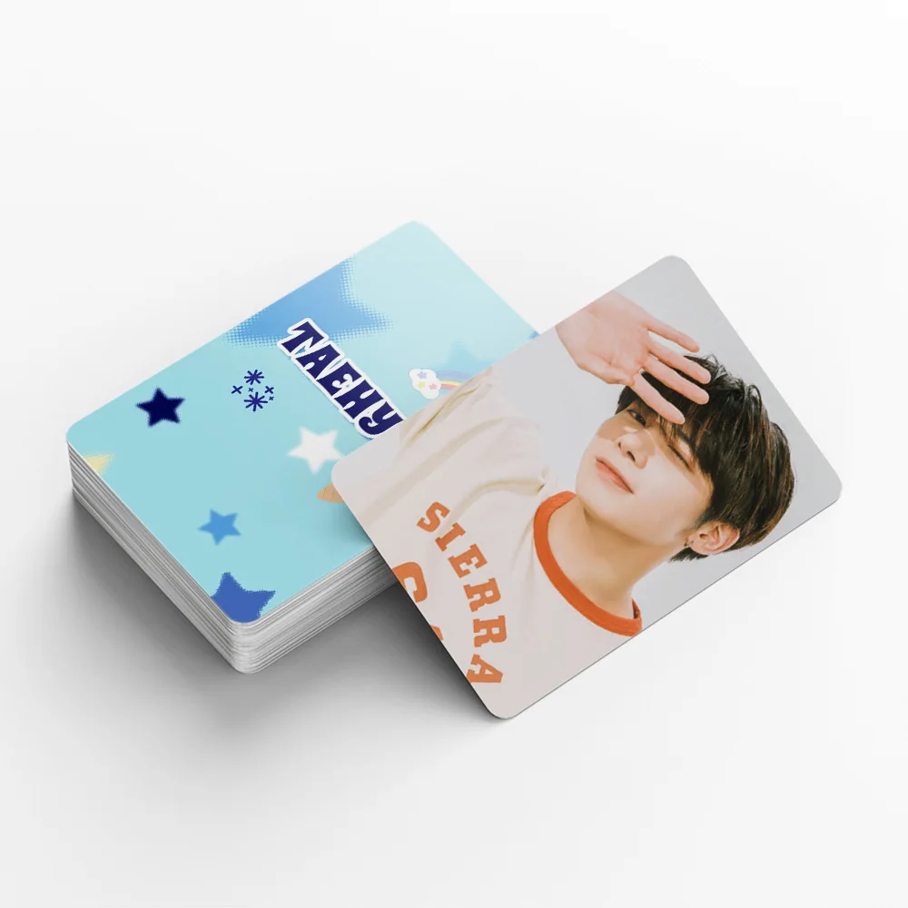 92 Korean Entertainment Mini Cards of Male Idol Group Star Photo Stickers LOMO Cards Fan Support Collection Cards Gift