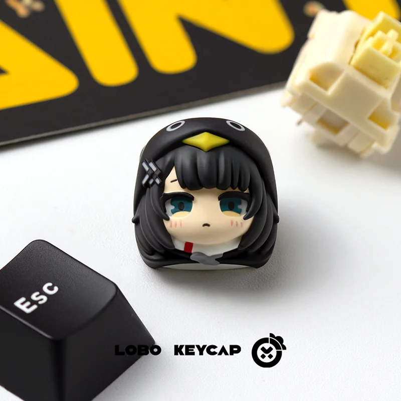 Lobo Keycap Arknights Endfield Administrator Replace Esc Keycap Personalized Custom 3d Resin Keyboard Decoration For Gamer Gifts 5