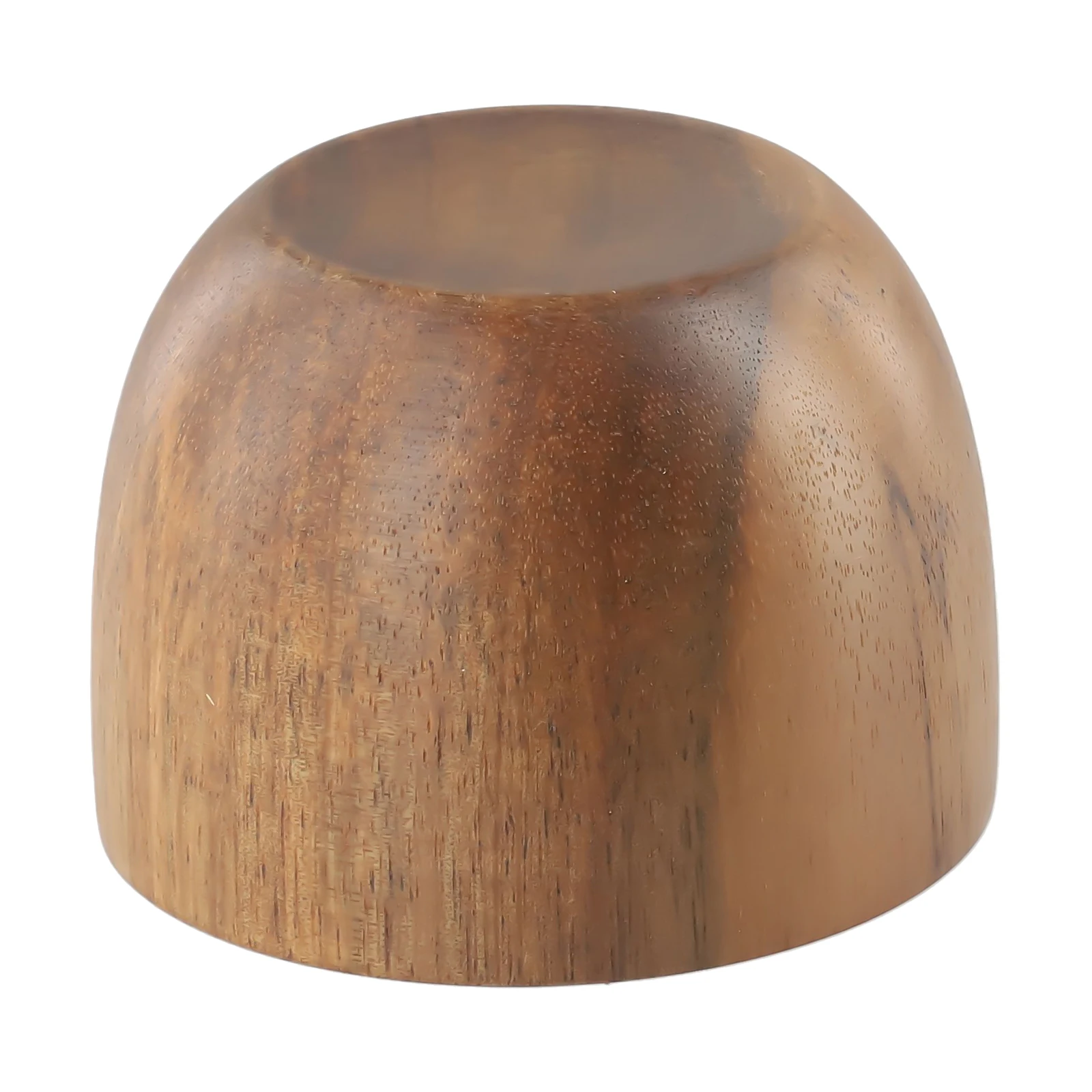 Handig in gebruik en schoon te maken Draagbare en wasbare houten houten kom en zelfs soep Anti-val met fruit