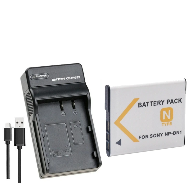 NP-BN1 3,6 V 1200mAh batería de cámara + cargador para SONY DSC W320 W310 W360 QX100 T110 TX9 TX10 TX30 T99 WX5 TX7 TX5 W390 W380 W350