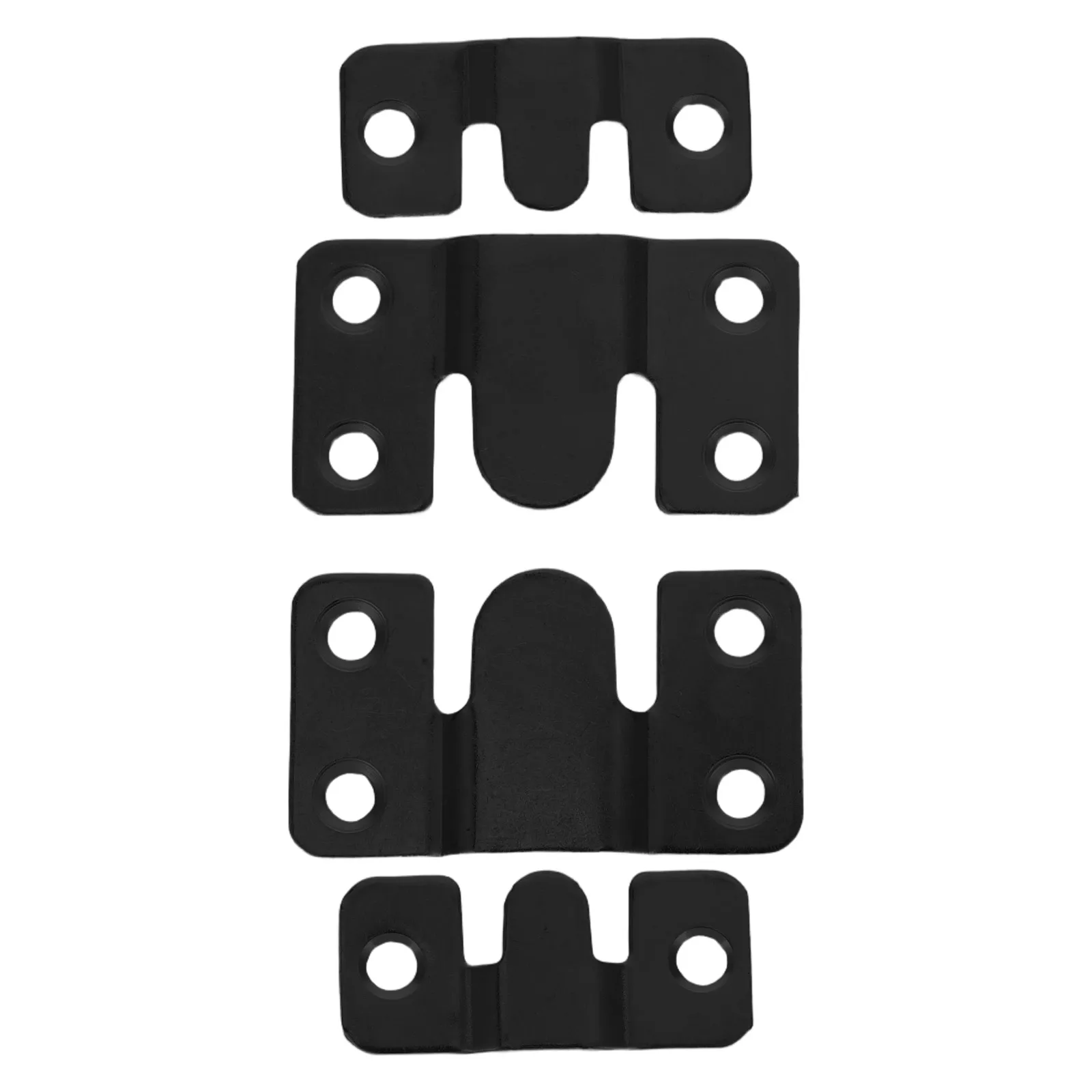 

4pcs Heavy Duty Picture Frame Hooks Flush Mount Brackets Furniture Connector Wall Hangers Decor Accessories Interlocking