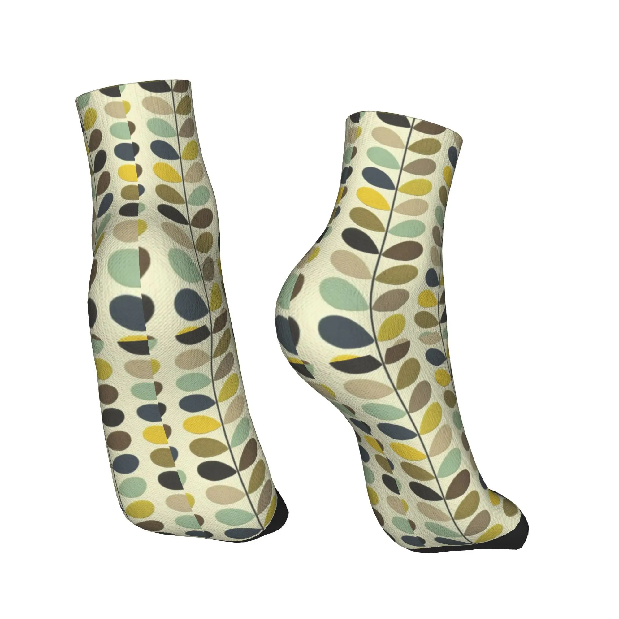 All Seasons orla kiely multistem Socks Harajuku Sweat Absorbing Crew Socks Casual Stockings for Men Women Gifts