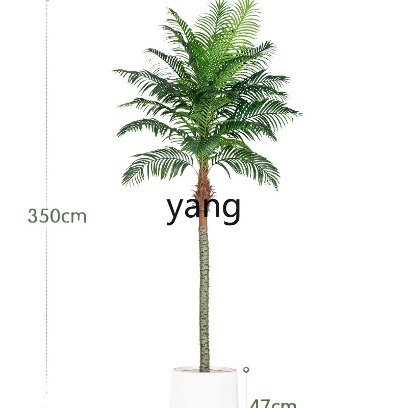 

CX Large Artificial Needle Sunflower Coconut Tree Green Plant Fake Trees Bionic Plant Indoor Living Room Landscape