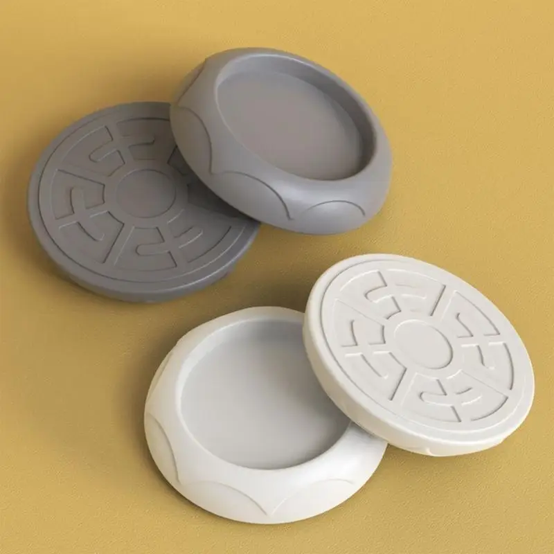 

581F 4 Pcs Stair Gate Wall Protector Baby Gate Extension Wall Guard Pad for Pressure Gate Door Babies Pets Safety