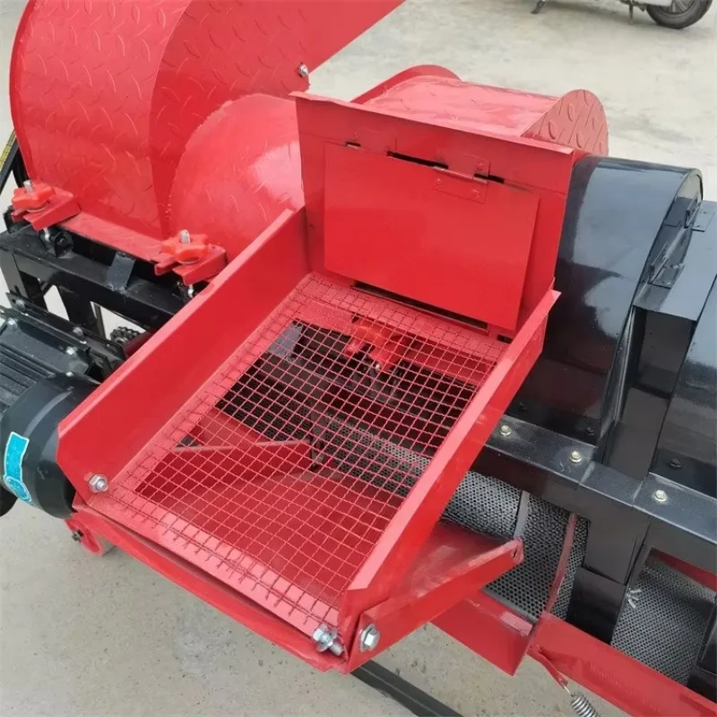 2025 Piccola trebbiatrice multifunzionale, separatore di cereali di mais e grano, macchine per la lavorazione dei semi antivento