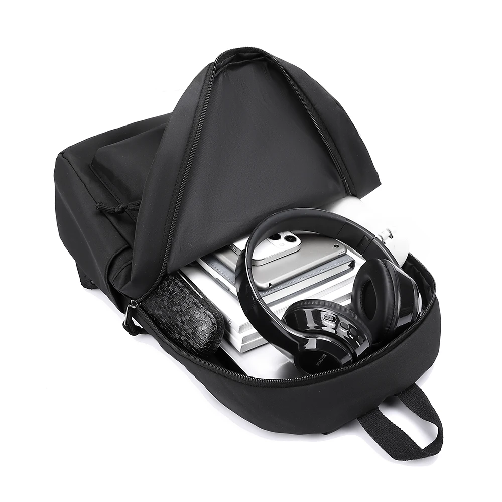 على الطريقة اليابانية بسيطة للرجال والنساء مع نفس حقيبة كتف ترفيهية ذات سعة كبيرة حقيبة ظهر متينة للسفر حقيبة مدرسية للطلاب