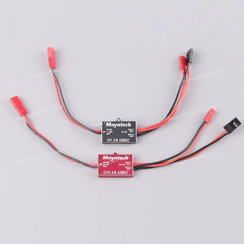 Понижающий модуль дрона 5 В 12 В, регулируемый через мини-модель самолета UBEC-3A 6s