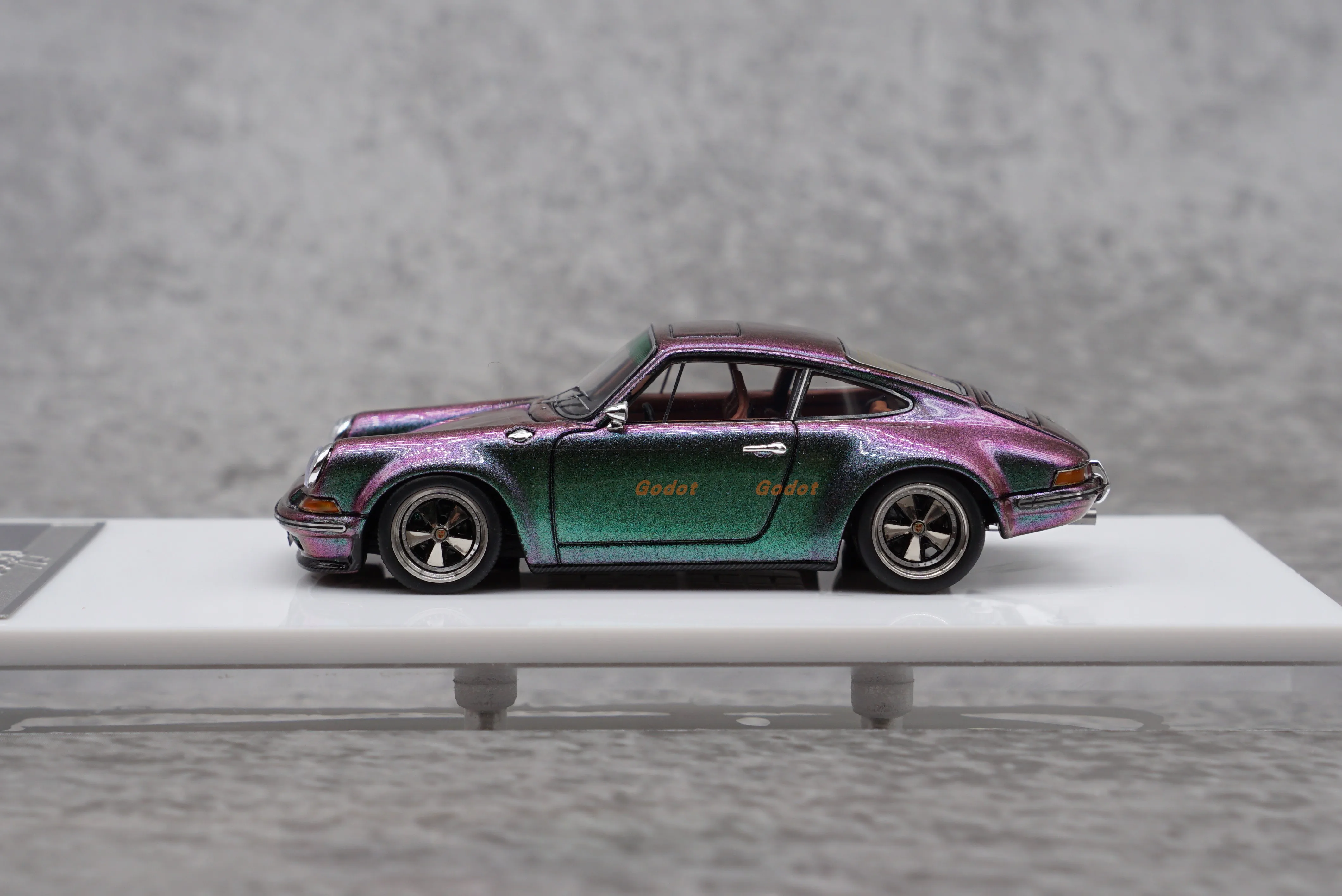 1:64 Resin model car Porsche Classic 911 limited edition high-end display gift