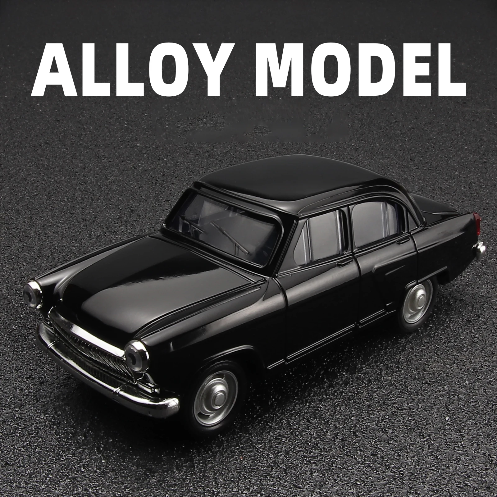 1:43 Volga GAZ-21 Alloy Metal Diecast Car Model Toy Car Model Desktop Decorations Gifts Collect Hobby Gifts Classic Vehicle Boys