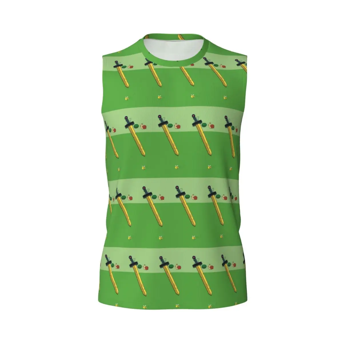 Finn The Human Adventurer Backpack Men Printed Sleeveless T-shirt Casual Hip Hop Street Style Beach Holiday Tank Tops