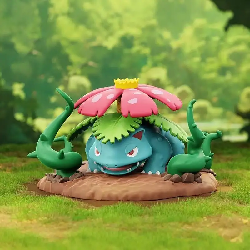 포켓몬 배틀 순간 장식 Venusaur 수제 Spitfire DRAGONI 인형 데스크탑 인형 풍속 물 화살표 거북이 어린이 장난감