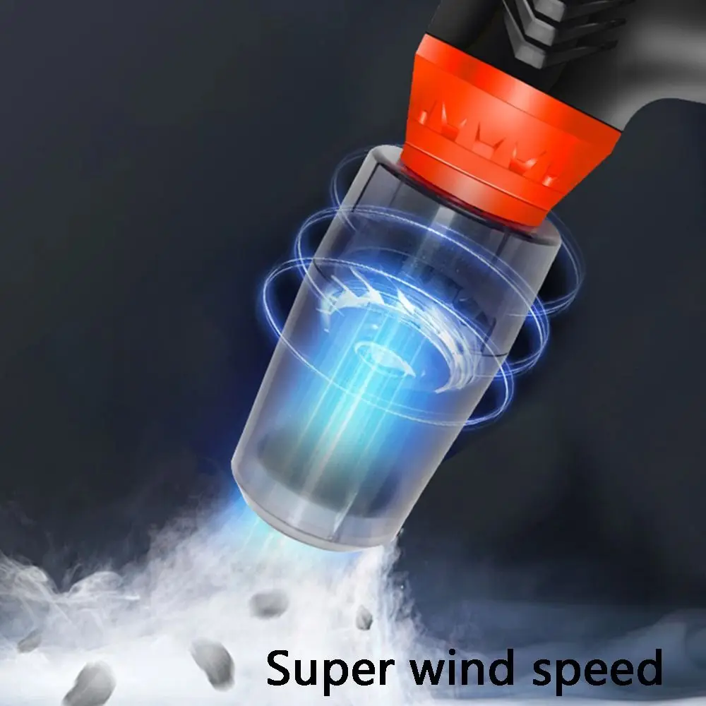 130000   RPM مروحة توربو عنيفة صغيرة ضربة شفط ثنائي الغرض عالية الطاقة منفاخ هواء قوي قابل لإعادة الشحن تدفق هواء قوي