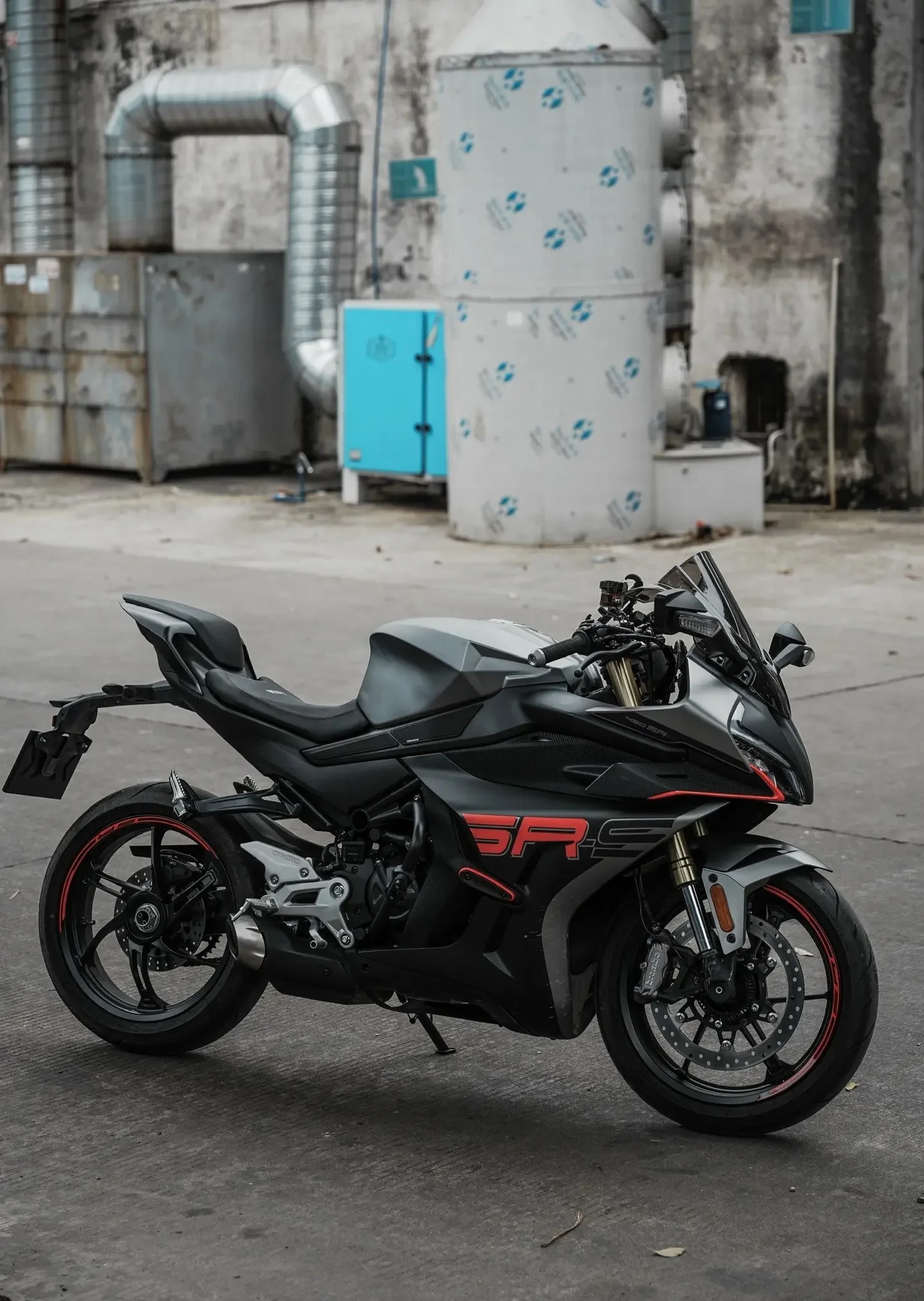 for cfmoto 67SR Modification Full Coverage Fuel Tank Protection Cover Racing Fuel Tank Cover,One-piece Molding,Height Increase.