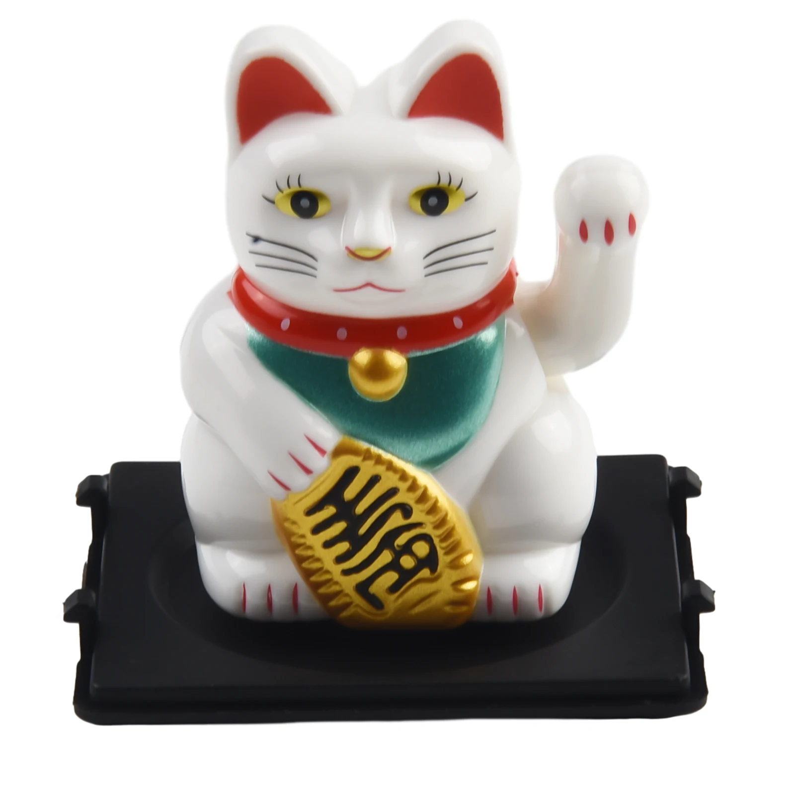 New High Quality Lucky Cat Ornament Car Dashboard Decor Cartoon Decoration Doll Interior Lovely Mini Parts Resin