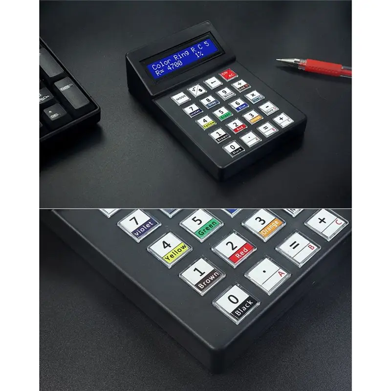 X12A-LCD1062 Display Screen Calculator DIY Electronic Kit 51 Microcontroller Training Experiment Production Kit Assembly Accesso