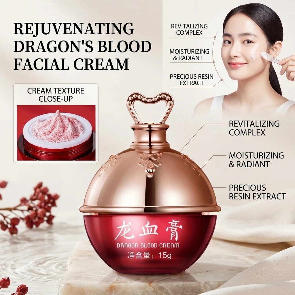 NEW15/50g Retinol Dragon Blood Cream Nourishing Cream Dragon Blood Kirin Face Cream Tightening Repairs Cream Skin Care