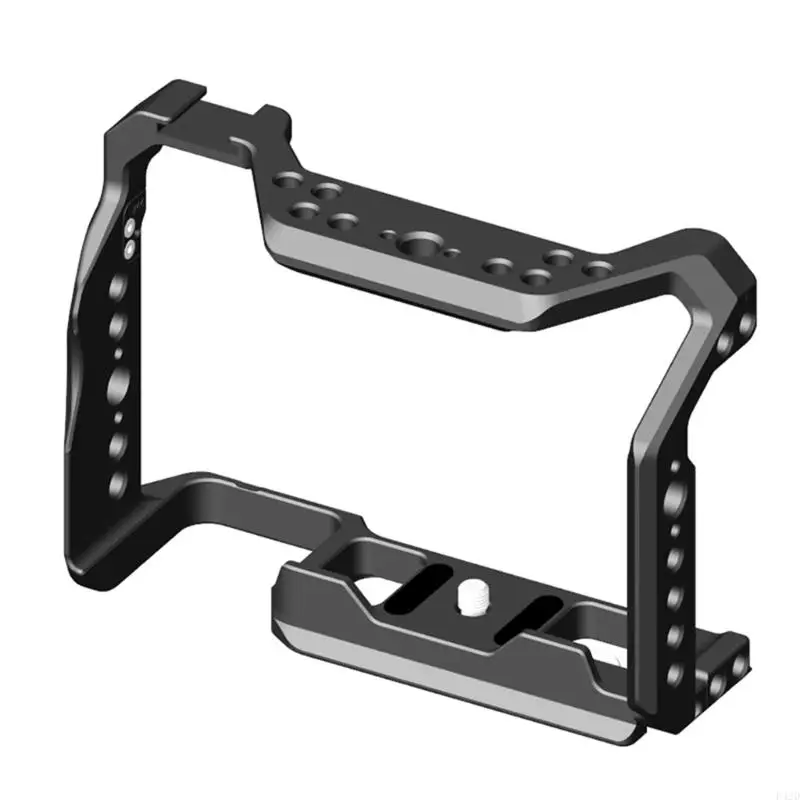 

F42D Клетка для камеры Видеоклетка Алюминиевый стабилизатор для холодного башмака для камеры A7M4 A7M5 A7R5