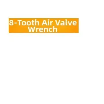 8 Tooth Plastic Air Valve Wrench for For inflatable Boats Dinghies Paddleboards and Air Mattresses with 8 Tooth Valves