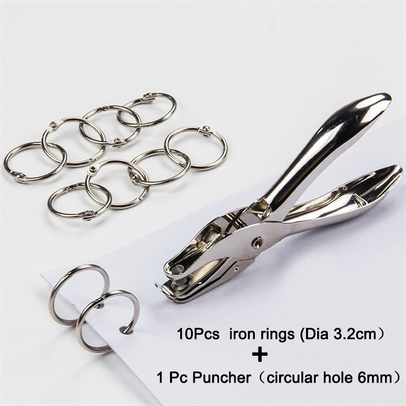 Single Hole Puncher Scrapbooking Paper Clothes Punches Star Heart Circle Hole Punch DIY Craft Shape Cutter Perforator