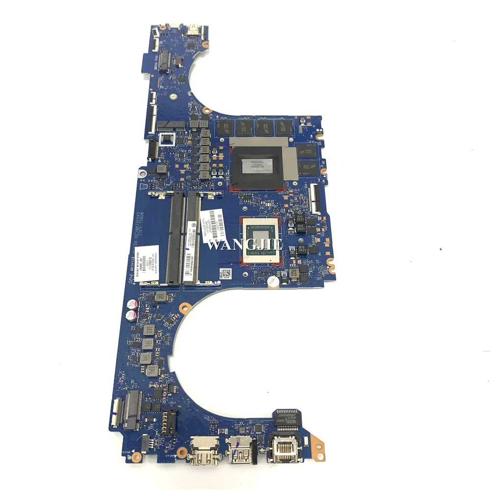 Para HP OMEN 15Z-EN000 15-EN placa base de computadora portátil L99866-601 DSC GTX1660Ti 6GB R5-4600H ganancia DAG3ECMBCD0 100% en funcionamiento