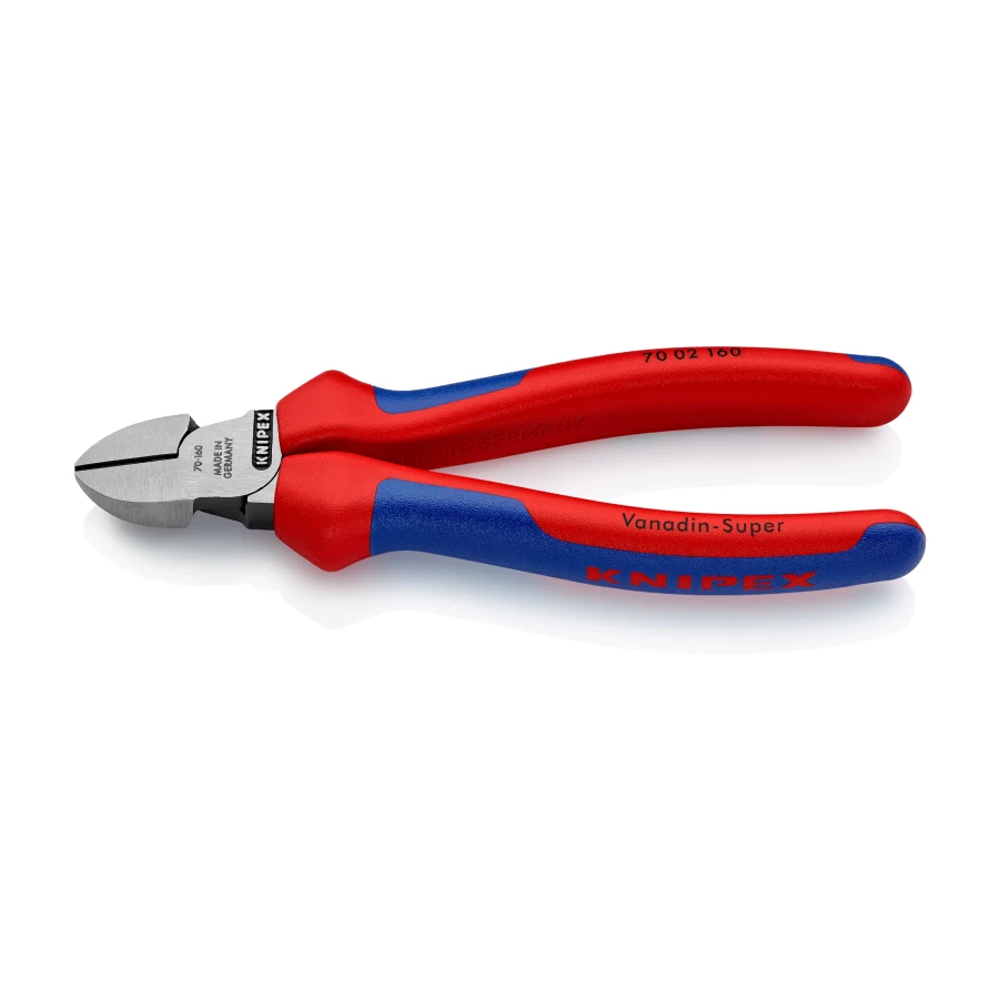 

KNIPEX Diagonal Cutter High Quality Vanadium Electric Steel Precise Workmanship Cutting Pliers Model DIY Tool NO.70 02 160