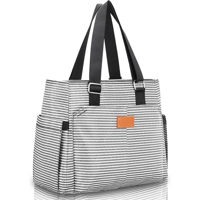 Leakproof Insulated Lunch Bag Large Capacity Portable Handheld Cooler Bag Outdoor Picnic Storage Tote