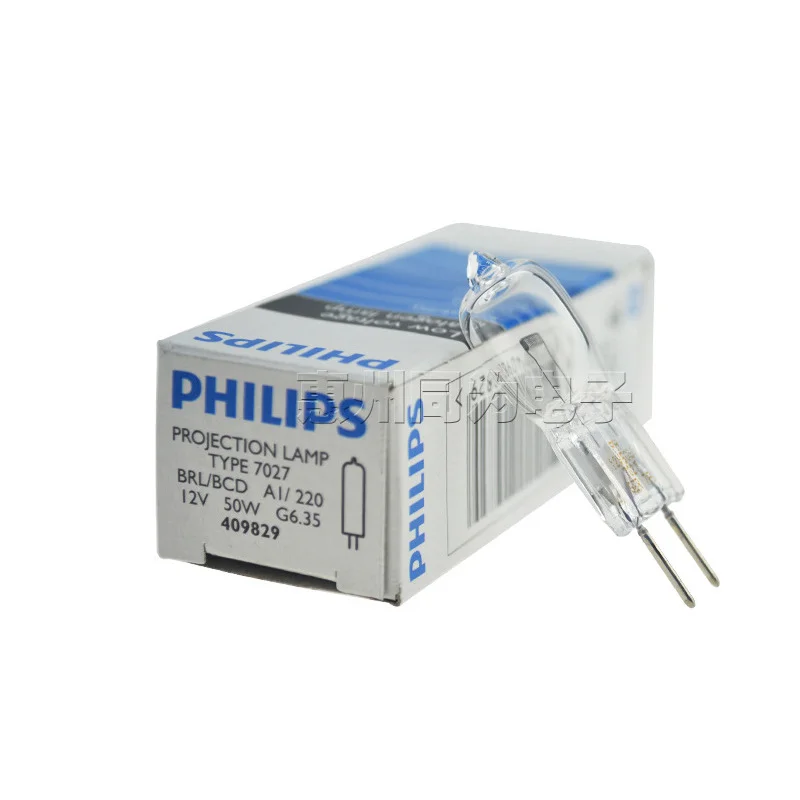 Imagem -03 - Philips 7027 12v50w Detector de Halogéneo Bulbo Lâmpada Projetor Halogéneo Peças