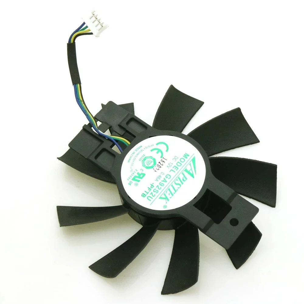 

GA92B2U,GA92S2U - PFTB DC12V 0.46A 4wire 4pin 87mm VGA Fan For Dataland RX570 X-Serial Graphics Card Cooler Cooling Fan