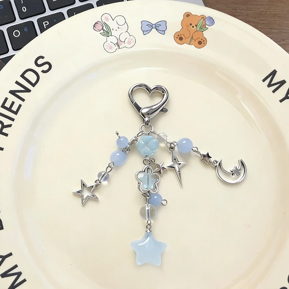 Cute Pink Blue Star Heart Keyc - Anime Cosplay Cute 评论和价格