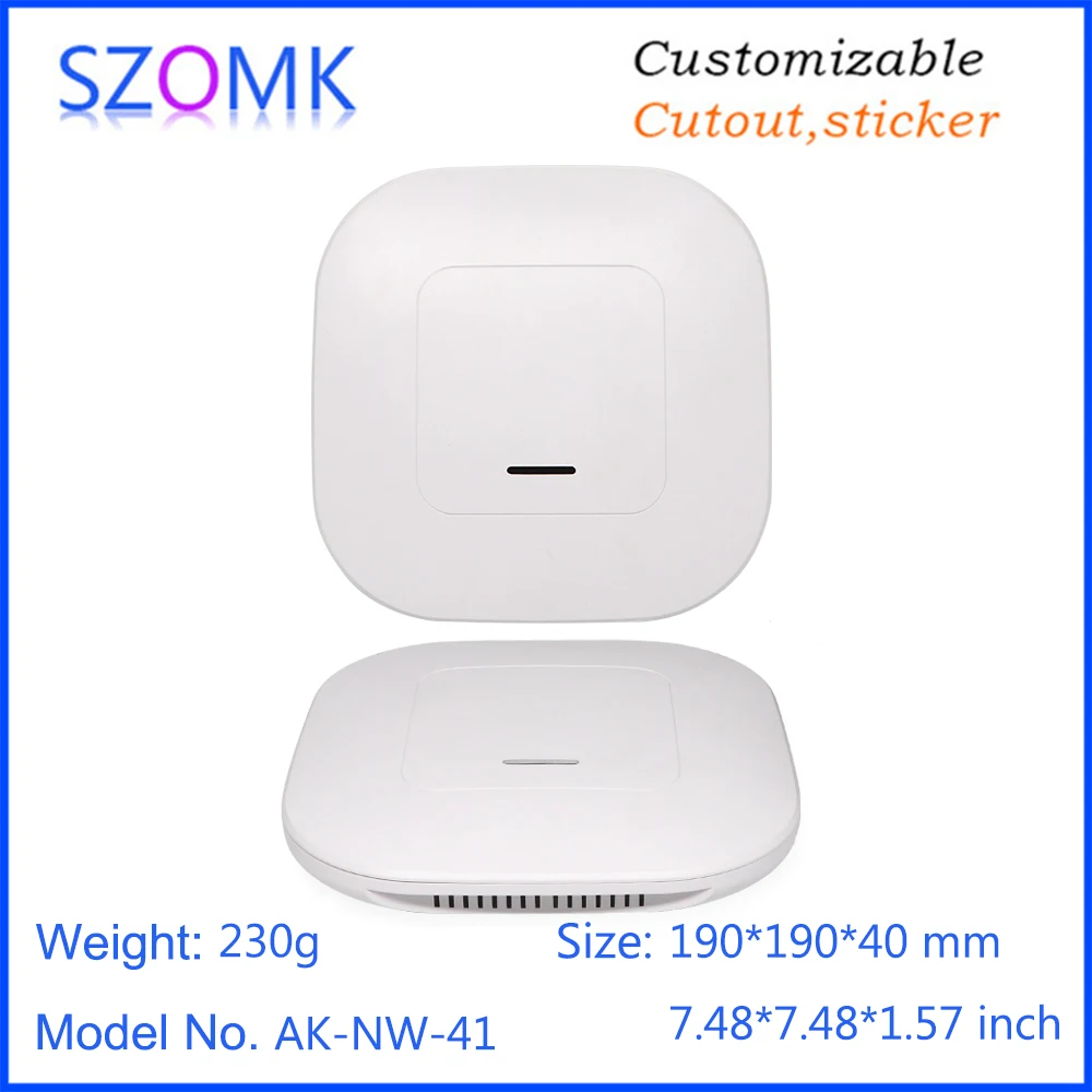 SZOMK electrical junction box AK-NW-41 plastic abs instrument housing smart home device plastic enclosure