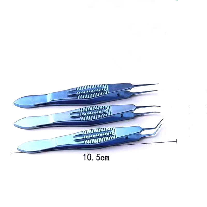 Cosmetic surgery Korean dovetail tweezers Ophthalmic removal tweezers with tooth platform double eyelid tweezers Fat tweezers