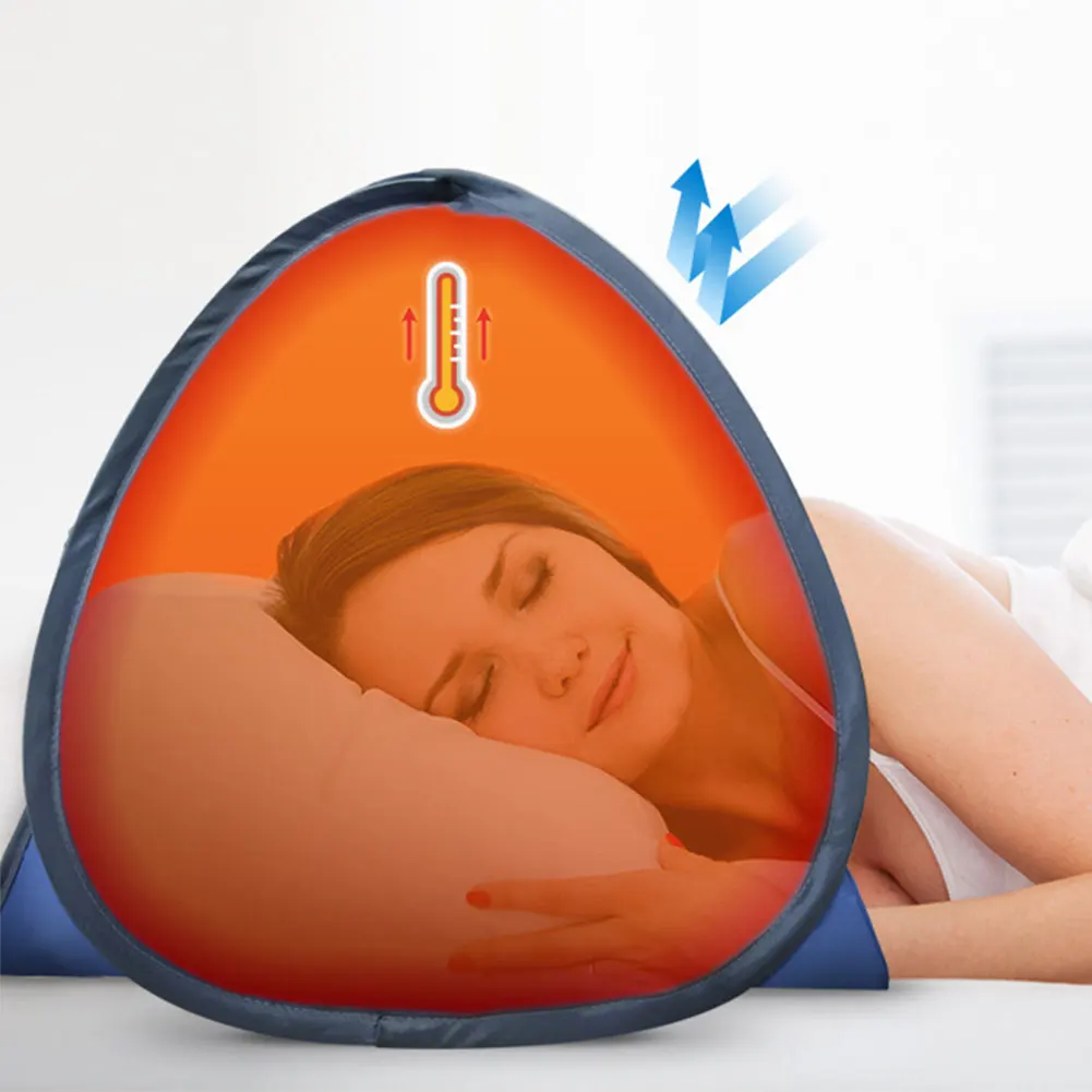 Beach Headrest เต็นท์บังแดดพร้อมขาตั้งโทรศัพท์มือถือแบบพกพา Sun Shelter Outdoor Camping เต็นท์บังแดดสําหรับเด็กผู้ใหญ่