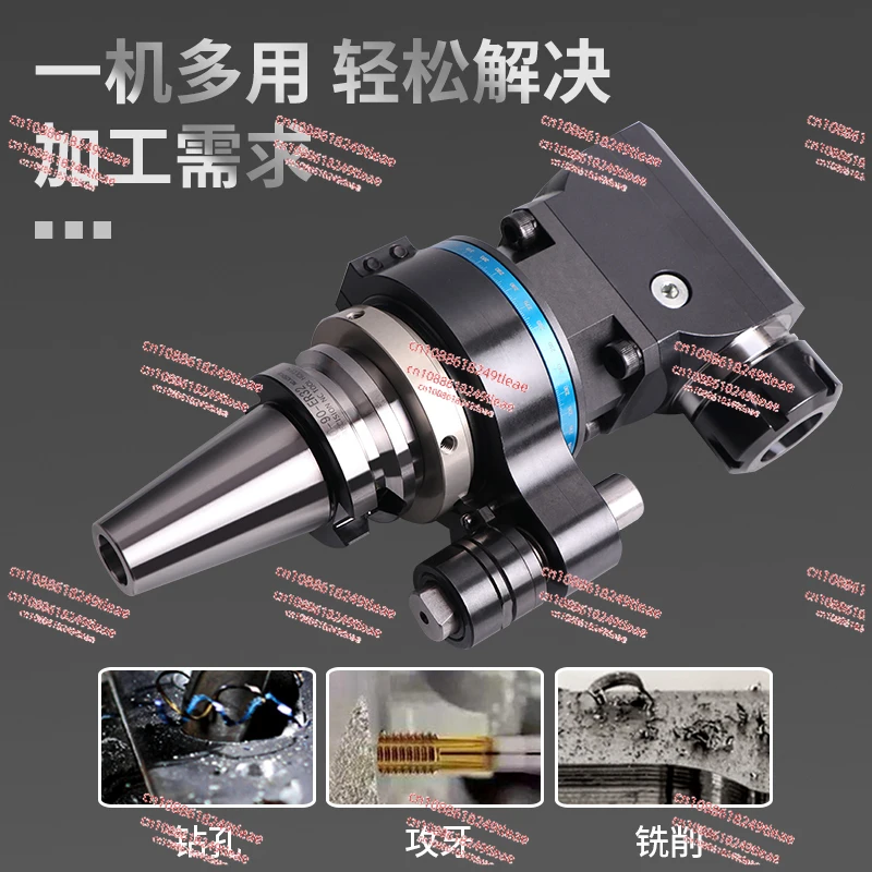 BT40 BT50-ER32 90 ° Angle Head Side Milling Head Right Angle Head Side Processing