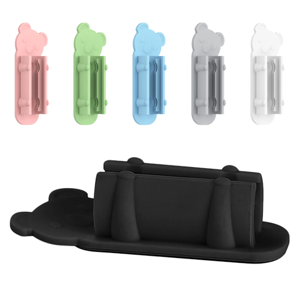 

6pcs Silicone Pen Holder Clip Adhesive For Whiteboard Refrigerator Calendar Bulletin Board Pencil Clips Organizers School